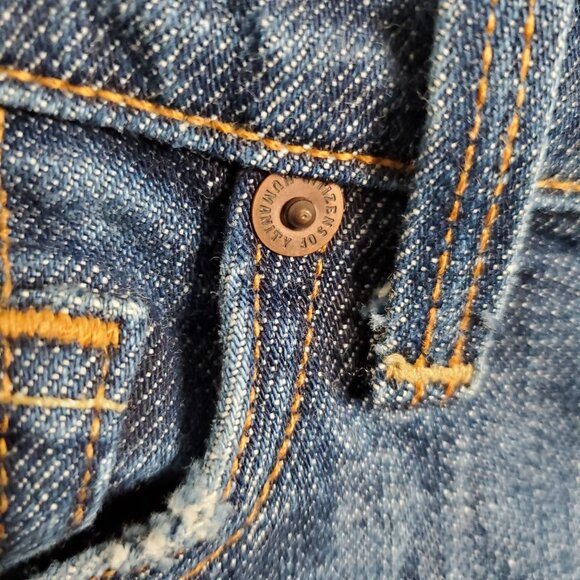 Citizens Of Humanity Womens Sz 29 Jeans Kelly #003 Low Waist Denim Cropped Blue - Picture 5 of 11